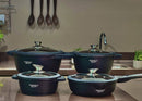 Conjunto 5 Peças Titanium - PCR + Panelas 20, 24, 28cm + Wok 24cm