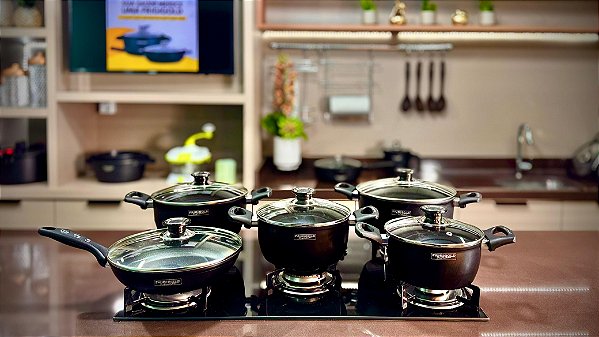 CONJUNTO LINHA PREMIUM + CHURRASQUEIRA GOLDGRILL